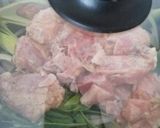鍋に放置！鶏肉のラム酒ネギ煮込み作り方2写真