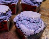 茶色くなる！？？紫芋パウダーdeカステラ作り方25写真