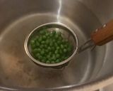 生ハムとグリンピースのクリームパスタ作り方6写真