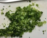 ブロッコリー入りの卵焼き作り方1写真