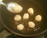 豆腐入り鶏団子の甘酢あん作り方2写真