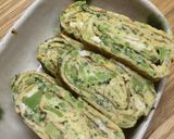 ブロッコリー入りの卵焼き作り方6写真