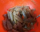 シャキシャキ三度豆と蒟蒻のヘルシーな一品作り方5写真