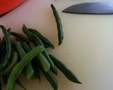シャキシャキ三度豆と蒟蒻のヘルシーな一品作り方6写真