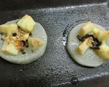 ｊｕｉｃｙ大根×チーズの塩昆布おかか焼き作り方6写真