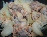 鶏もも肉とオニオンの甘醤油だれからめ煮作り方4写真