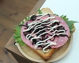 和風オープンサンド。作り方3写真