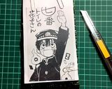 キャラ弁☆花子くん☆海苔アート☆運動会作り方1写真