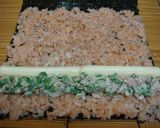 ケチャップdeツナと水菜の洋風太巻き作り方5写真