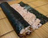 ケチャップdeツナと水菜の洋風太巻き作り方6写真