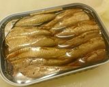 簡単オイルサーデン缶詰めごと焼き作り方1写真