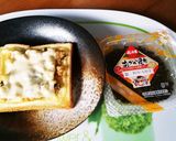 おかか昆布入りチーズトースト作り方4写真