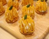 簡単！かぼちゃのミニモンブランの作り方作り方4写真