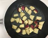 唐揚げ de 大学いも作り方3写真