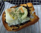 ふじっこ煮で！オープンサンドの和洋朝食作り方6写真