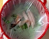 ハムと小松菜の簡単ゴマ油あえ作り方2写真