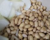 大豆とウインナーのトマトのスープ作り方1写真