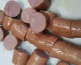 大豆とウインナーのトマトのスープ作り方4写真