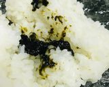 解凍おにぎり●佃煮胡麻しょう油作り方1写真