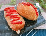 唐揚げチーズドッグ作り方8写真