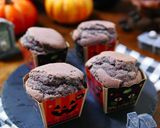 カルダモン香る★紫芋パウダーdeマフィン作り方14写真