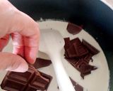 超簡単！♡濃厚チョコレートチーズケーキ♡作り方4写真