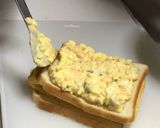 厚焼き玉子とタルタルのSPたまごサンド♡作り方10写真