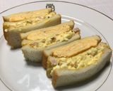 厚焼き玉子とタルタルのSPたまごサンド♡作り方12写真