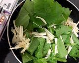 小松菜と豆腐の中華風作り方4写真