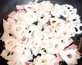 れんこんとベーコンの簡単★きんぴら作り方4写真