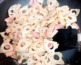 れんこんとベーコンの簡単★きんぴら作り方5写真