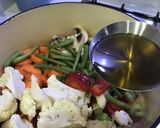 甘酸っぱい野菜の煮物作り方1写真