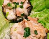椎茸ツナチ—ズ傘焼き作り方5写真