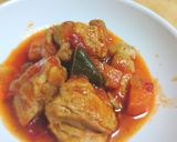 鶏もも肉のトマト煮♪作り方7写真