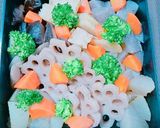 ☆うちの手作りおせち詰め方☆重箱☆作り方3写真