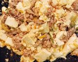 ご飯に合う…豚こま豆腐のピリ辛炒め作り方5写真
