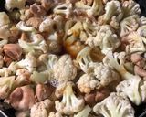 鶏肉とカリフラワーの醤油煮作り方5写真