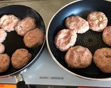 簡単、豆腐合挽き半々バーグ。作り方3写真
