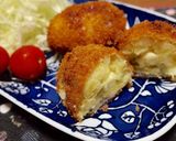さつまいもの肉巻きコロッケ作り方7写真
