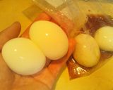 半熟卵ちょこっと味付け作り方7写真