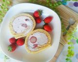簡単♪♪可愛い❤いちごのロールケーキ作り方9写真