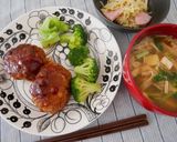 ナツメグ香るチーズｉｎハンバーグ作り方6写真