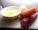 スープ☆さつまいもとにんじんのポタージュ作り方5写真