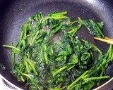 ご飯によく合う＊ほうれんそうの麺つゆ炒め作り方7写真