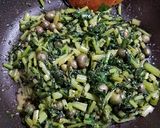 大根葉とムカゴのゴマ味噌炒め作り方6写真