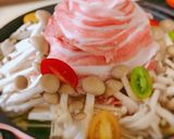 最初がインスタ映え！豚薔薇鍋作り方4写真