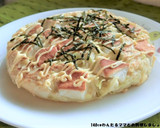 簡単★明太マヨはんぺんのお好み焼き作り方7写真