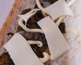 おにぎり好きの！塩昆布チーズトースト作り方3写真