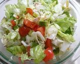 簡単！レタスと大根のシャキシャキサラダ作り方9写真