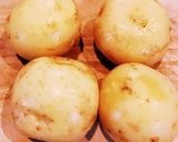 アルミホイルで簡単！新じゃが皮剥きのコツ作り方3写真